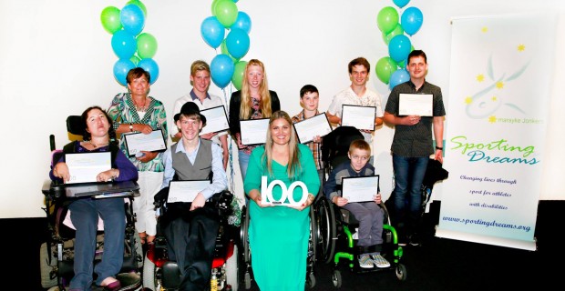Historic 100th Sporting Dreams Grant presented
