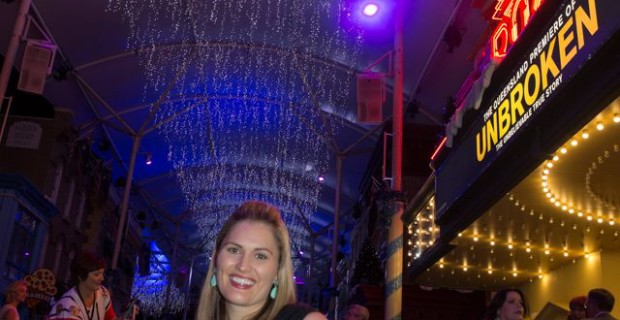 Marayke at Angelina Jolie’s movie launch