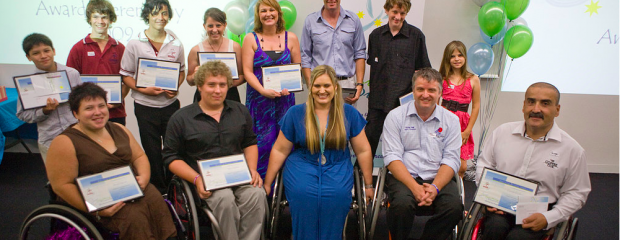 group of athletes receiving awards from Marayke Jonkers